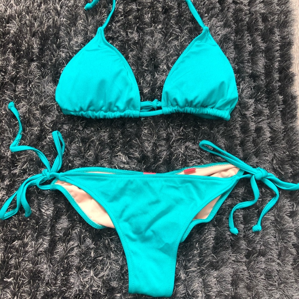 Doll Swimwear Bikini Set - Jade